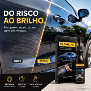 ClearCar | Creme restaurador de riscos e polidor