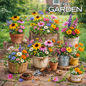 EdenGarden: Sementes de flores do Éden