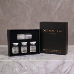 DermaGlow™ – Sistema avançado de microinfusão facial com ácido hialurónico