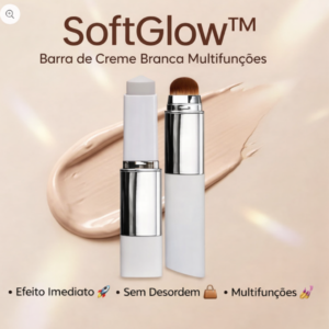 SoftGlow: Barra de Creme Branca Multifunções