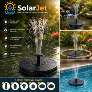 SolarJet | Fonte solar flutuante inteligente