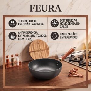 Feura: Frigideira japonesa antiaderente
