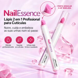 NailEssence: Lápis 2 em 1 Profissional para Cutículas