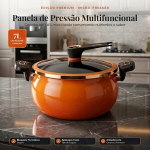 PressPot: Panela antiaderente multifuncional de micropressão