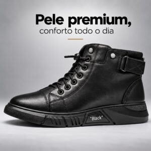 Tempus™: Botas de couro premium